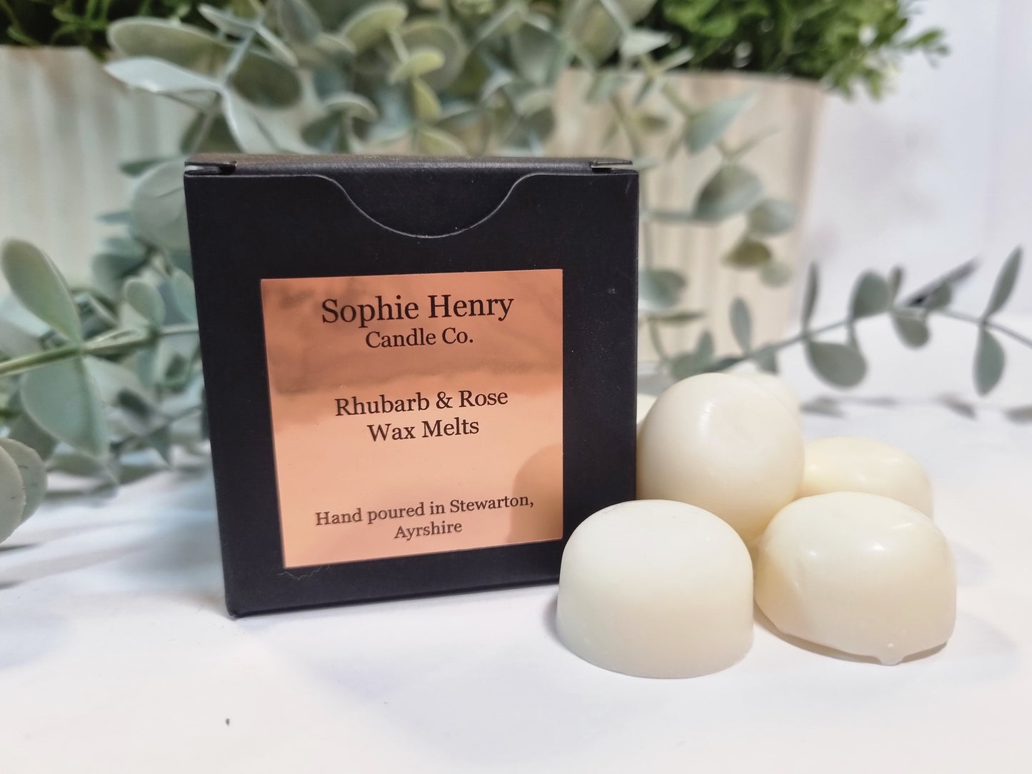 Rhubarb & Rose Wax Melts